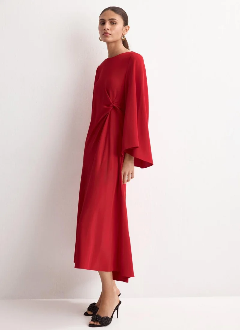 مانجو Flared midi-dress